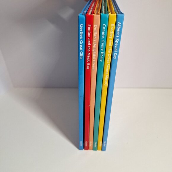 6 AlphaPets Book Lot A, B, C, D, F, G Grolier Vintage Hardcover Alphabet Books - Picture 7 of 12